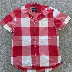 American Eagle Men’s Plaid Button Down